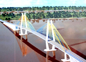 Khởi công xây dựng cầu Cổ Chiên