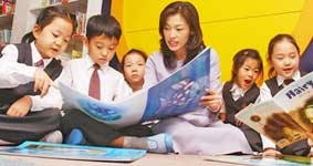 Bùng nổ trường mẫu giáo Anh ngữ