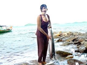 "Sói biển" hòn Nồm