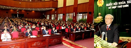 Khai mạc trọng thể Kỳ họp thứ 9, Quốc hội khóa XII