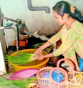 Ưu tiên đầu tư hạ tầng cung cấp nước sạch cho các xã điểm