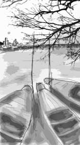 Mùa xuân sông Hậu