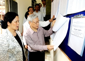 Hoàn thành tốt các bước tiếp theo của cuộc bầu cử trên tinh thần dân chủ, đúng luật, an toàn và tiết kiệm