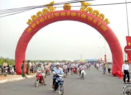 Chung tay xây dựng nông thôn mới