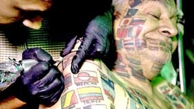 Cả thế giới trên 
cơ thể