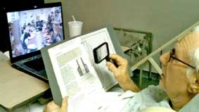 Giảng bài trên giường bệnh