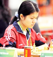 Kỳ thủ Phạm Lê Thảo Nguyên (Cần Thơ) đoạt HCB Giải vô địch Cờ vua châu Á 2011