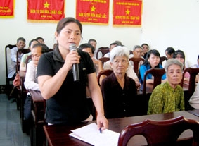 Cử tri kiến nghị tiếp tục đầu tư xây dựng hệ thống điện, đường, trường, trạm