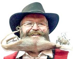 Bộ râu 
“có một không hai”