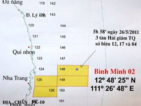 Yêu cầu Trung Quốc chấm dứt ngay hành động vi phạm chủ quyền của Việt Nam
