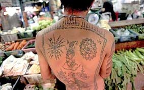 Thái Lan muốn cấm hình xăm liên quan tới tôn giáo