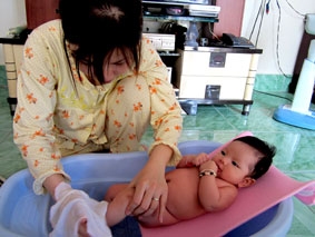 Đề phòng bệnh rôm sảy cho trẻ