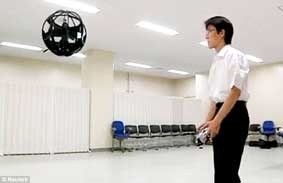 Quả cầu bay hỗ trợ công tác cứu nạn