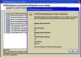 SUPERAntiSpyware - Chuyên diệt phần mềm độc hại