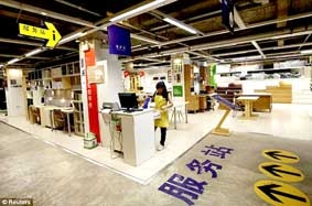 Phát hiện cửa hàng IKEA giả 
tại Trung Quốc