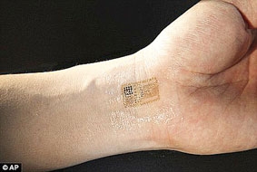 “Da điện tử” giám sát sức khỏe