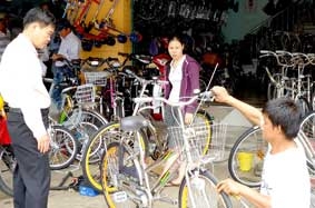 Xe đạp, xe đạp điện vào "mùa" !