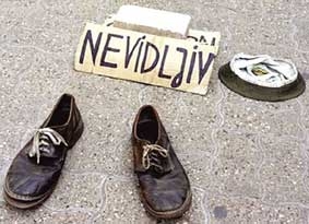 Gã ăn xin “tàng hình”