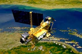 Vệ tinh của Mỹ đã rơi xuống Trái Đất