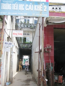 Dự án xây mới Trường Tiểu học Cái Khế kéo dài 12 năm