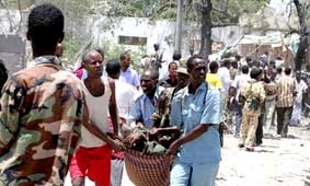 Tòa nhà Chính phủ Somalie bị đánh bom