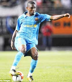 Samuel Etoo hài lòng khi đến Nga chơi bóng