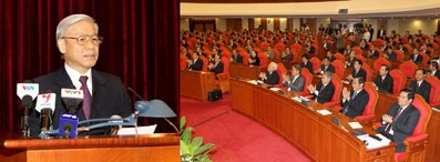 Khai mạc trọng thể Hội nghị lần thứ ba Ban Chấp hành Trung ương Đảng khóa XI