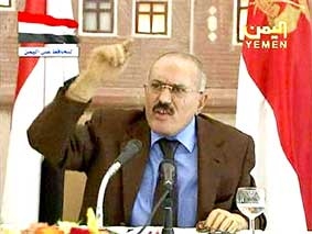 Yemen: 
Tổng thống Saleh tuyên bố sẽ sớm từ bỏ quyền lực