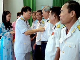 Họp mặt kỷ niệm 50 năm  Ngày mở đường 
Hồ Chí Minh trên biển