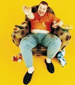 Con của những ông bố 
mập mạp dễ bị béo phì