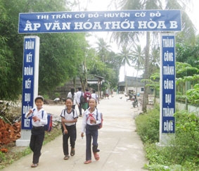 Sức sống mới ở những khu dân cư tiên tiến