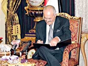 Tổng thống Yemen từ chức