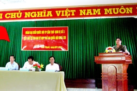 Đoàn Đại biểu Quốc hội TP Cần Thơ báo cáo kết quả kỳ hợp thứ 2, Quốc hội khóa XIII