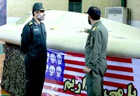 Iran công bố hình ảnh máy bay do thám Mỹ