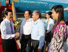 Chủ tịch nước Trương Tấn Sang thăm các tỉnh, thành ĐBSCL