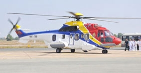 Lễ tiếp nhận máy bay và thành lập đội bay EC-225