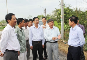 Lãnh đạo TP Cần Thơ kiểm tra công tác duy tu
cầu đường phục vụ Tết Nguyên đán