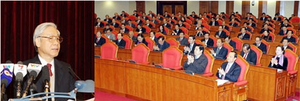 Khai mạc trọng thể Hội nghị lần thứ tư Ban Chấp hành Trung ương Đảng khóa XI