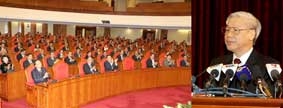 Bế mạc Hội nghị lần thứ tư Ban Chấp hành Trung ương Đảng khóa XI