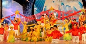TP Cần Thơ chào năm mới 2012