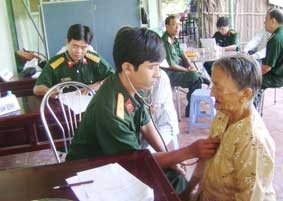 Thắm tình quân dân