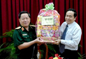 Lãnh đạo thành phố Cần Thơ thăm, chúc Tết Đảng bộ, chính quyền các tỉnh ĐBSCL