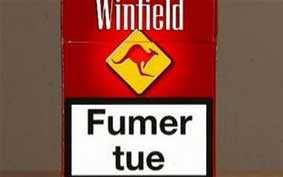 Bị chỉ trích vì in hình chuột túi trên bao thuốc lá