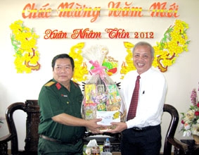 Lãnh đạo thành phố thăm, chúc Tết các cơ quan, đơn vị trong thành phố