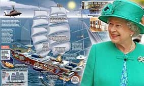 Anh: Du thuyền mới của hoàng gia 
sẽ không dùng ngân sách