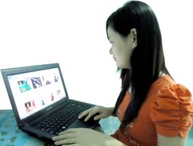 Online sắm Tết