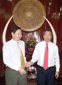 Đoàn lãnh đạo tỉnh Đồng Tháp thăm, chúc Tết Đảng bộ, chính quyền, nhân dân TP Cần Thơ