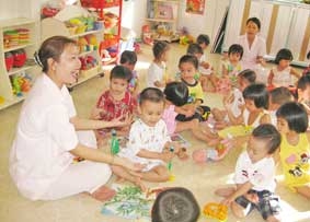 Cần sự quan tâm đầu tư mạnh cho giáo dục mầm non ngoài công lập