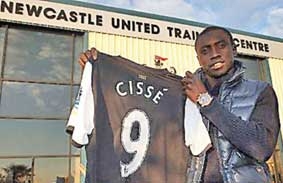 Papiss Demba Cisse - số 9 mới của Newcastle United