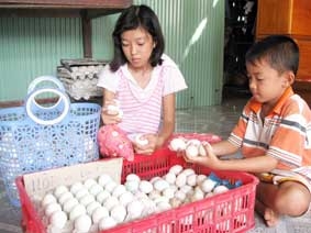 Em muốn hết bệnh để được đi học !